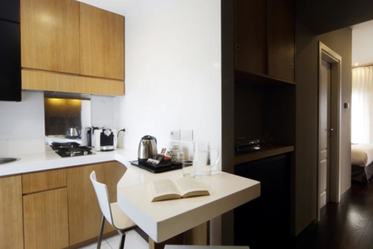 Suite with terrace Kitchenette